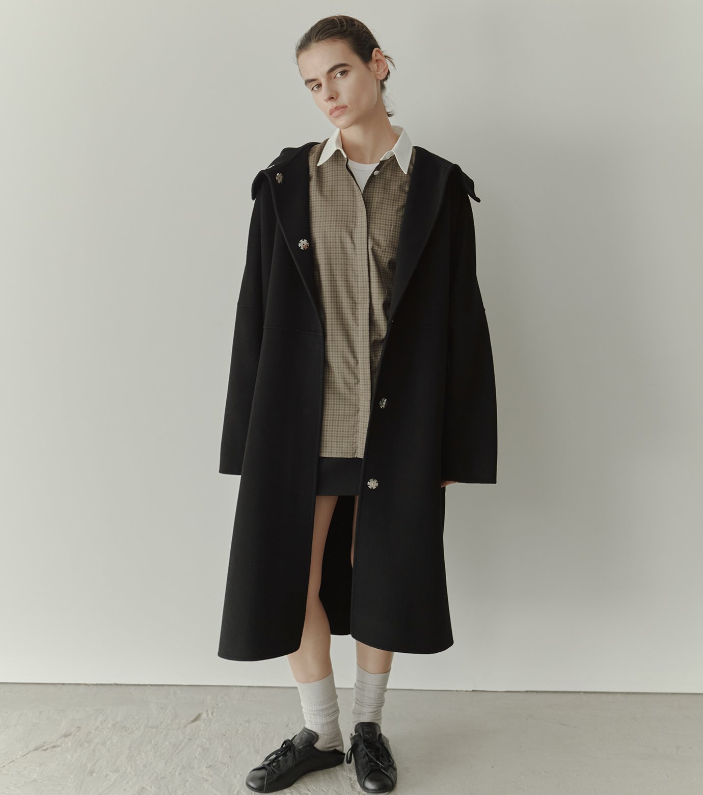 ル シェル ブルー - LE CIEL BLEU | Hooded Double-Face | RESTIR リステア