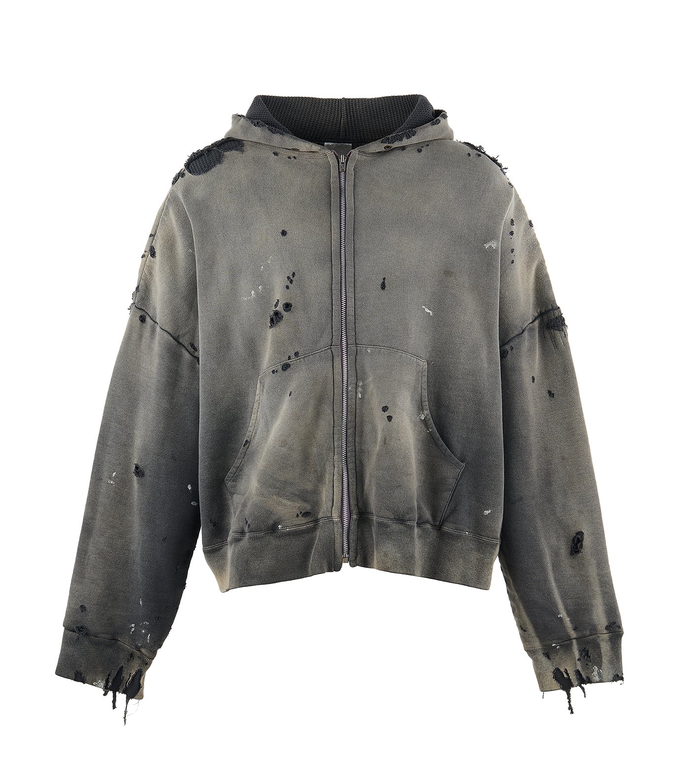 セント マイケル - ©️SAINT Mxxxxxx | ZIP UP HOODIE DOUBLE | RESTIR