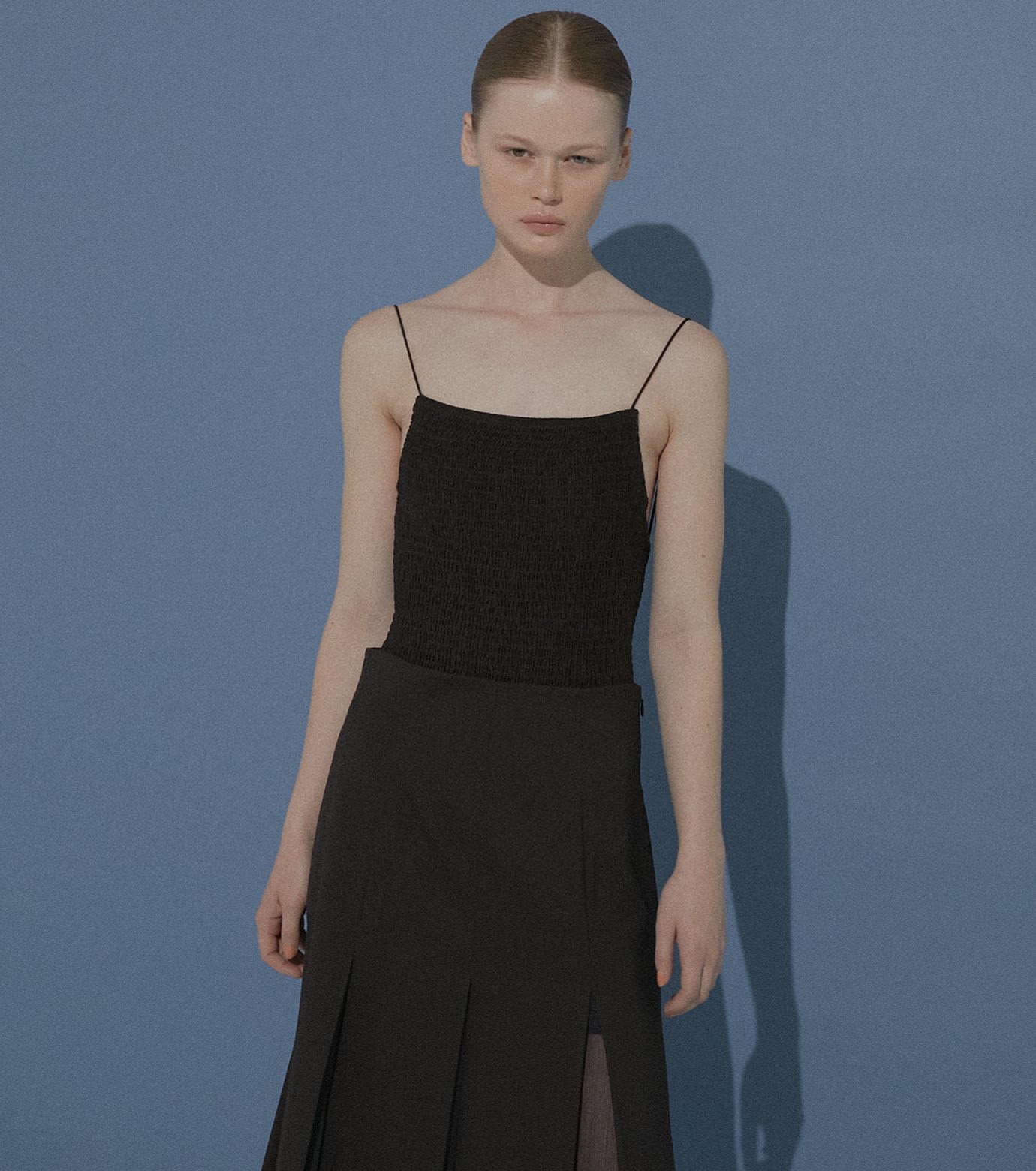 ミズアソビ - MIZUASOBI | Spaghetti Bodysuit-Black-Fの通販 | RESTIR