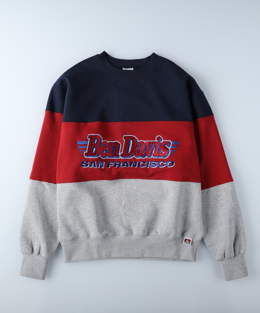 トリコロールクルーネックスウェット(S イエロー): トップス｜Right-on