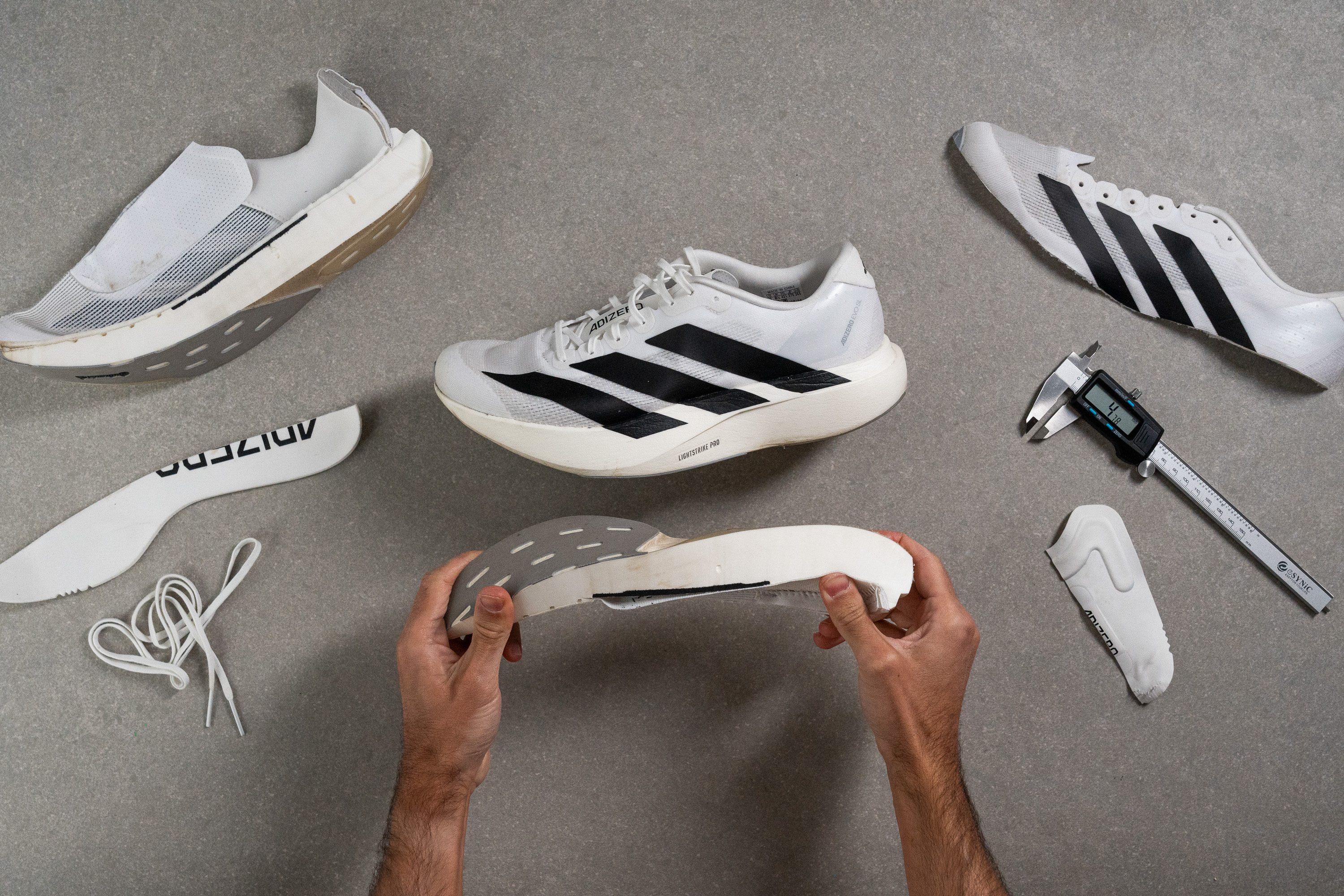 Cut in half: Adidas Adizero EVO SL Review | RunRepeat