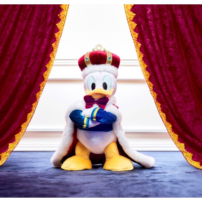 Disney Store Japan King Donald Duck Large Soft Toy - 39cm | Disney