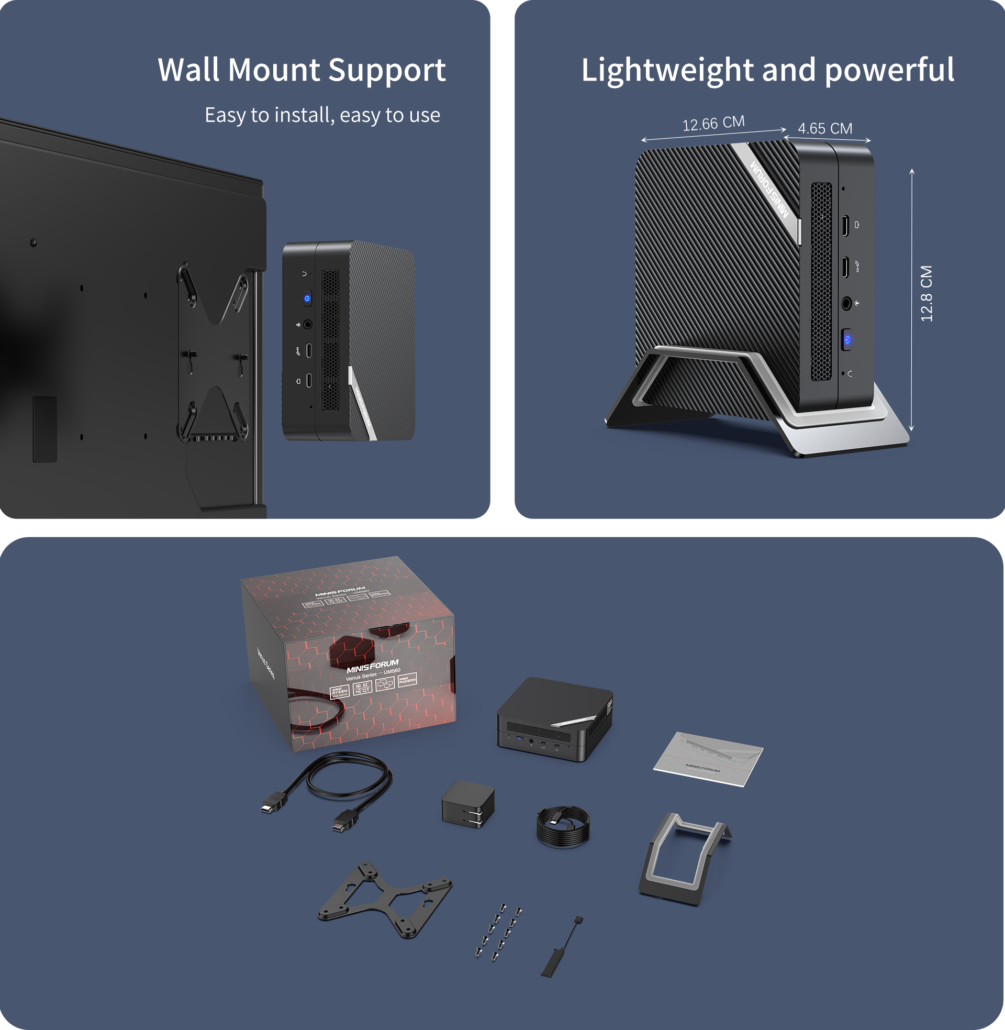 MINISFORUM Launches The UM580 Mini PC With AMD Ryzen 7 5800H CPU