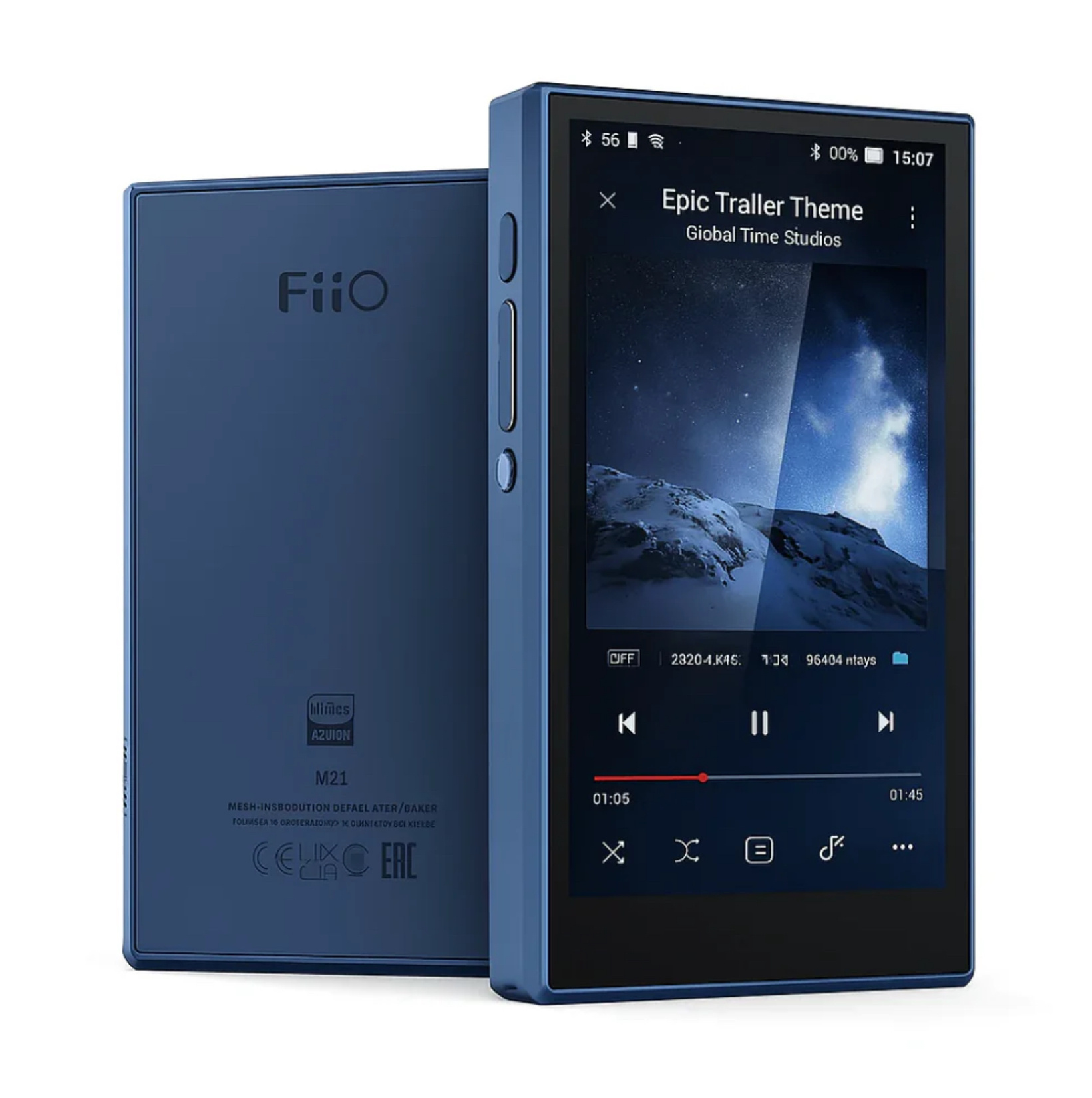 FiiO M21 Music Player – Portable, Android 13, Superior Sound - Hi