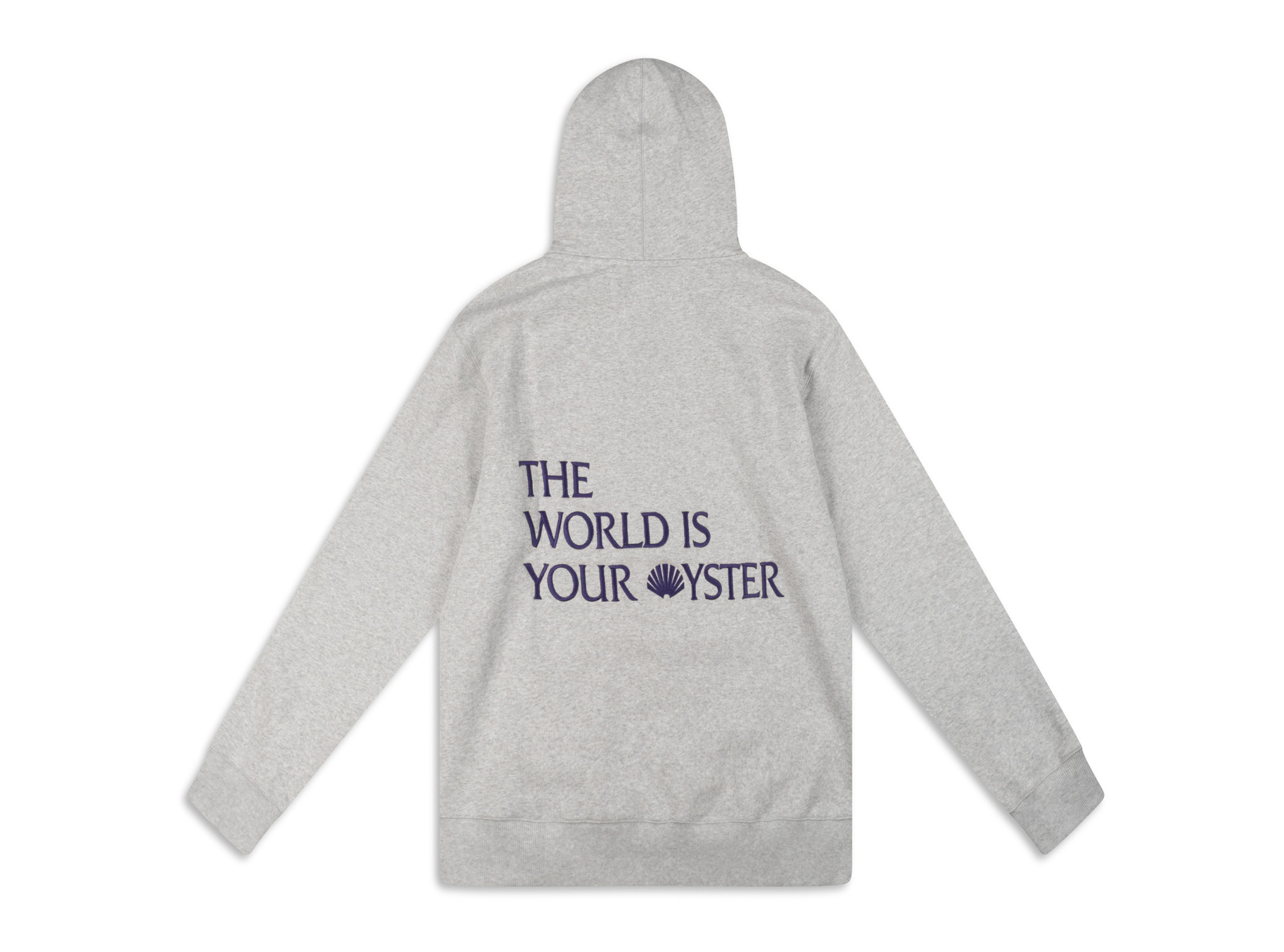 New Amsterdam Surf Association The World Hoodie Ash 2301063008 - Bruut