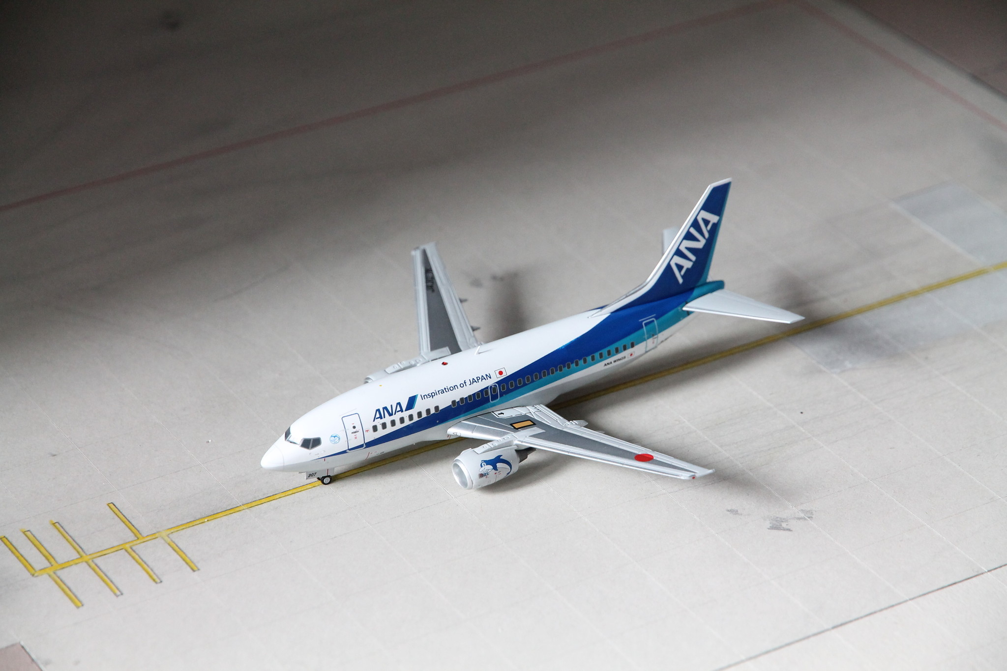 航空機・ヘリコプター ANA B737-500 1/200 JA306K NH20176 航空機