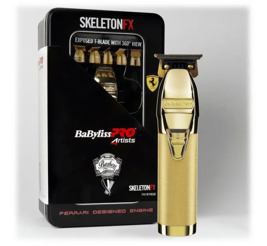 Babyliss Pro Gold FX Skeleton FX Trimmer Nu Kopen? - Kappersshop