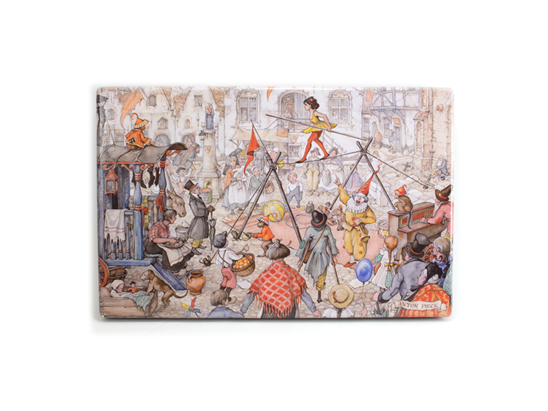 Masters-on-wood, Anton Pieck, Circus | Museum Webshop - Museum-webshop