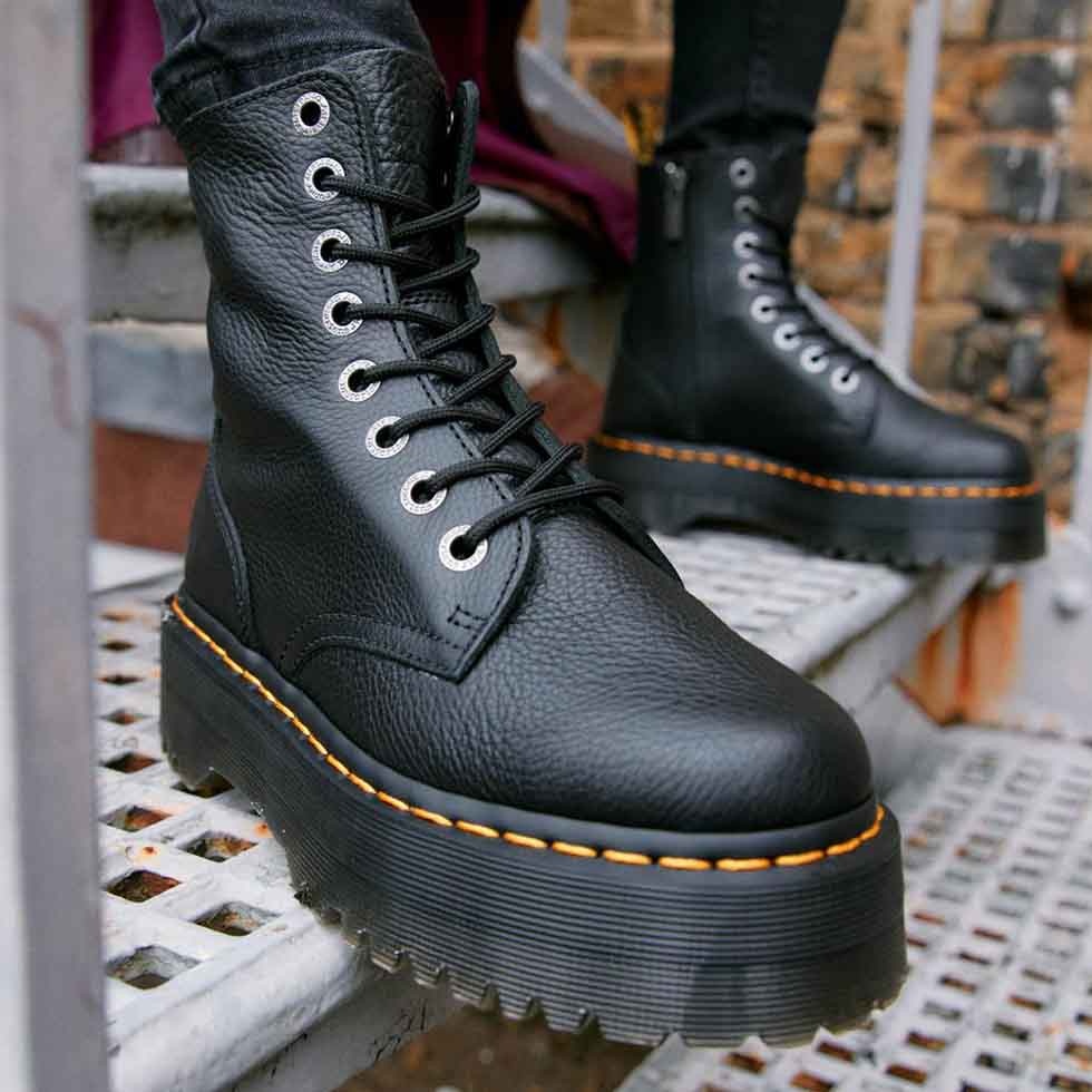 Dr. Martens boots Jadon III Pisa Zwart - Van Dael Schoenen