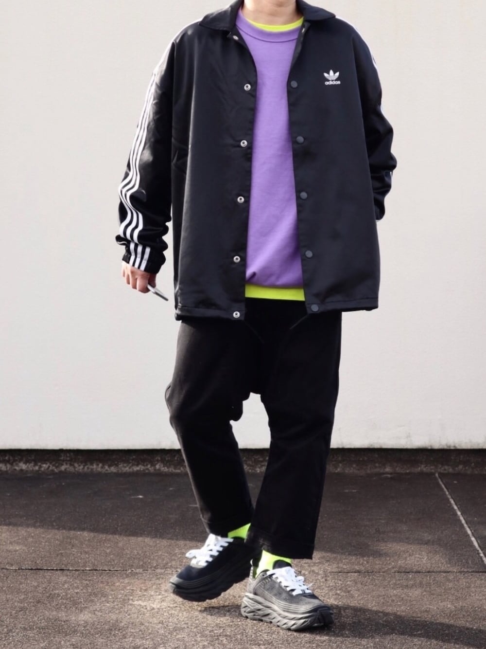 サテン コーチジャケット [Satin Coach Jacket] アディダスオリジナル