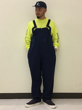 BEAMS PLUS / ミリタリー オーバーオールを使った人気ファッション