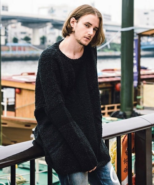 CAMBIO（カンビオ）の「GG16WT-KNT03-Union jack knit ユニオン