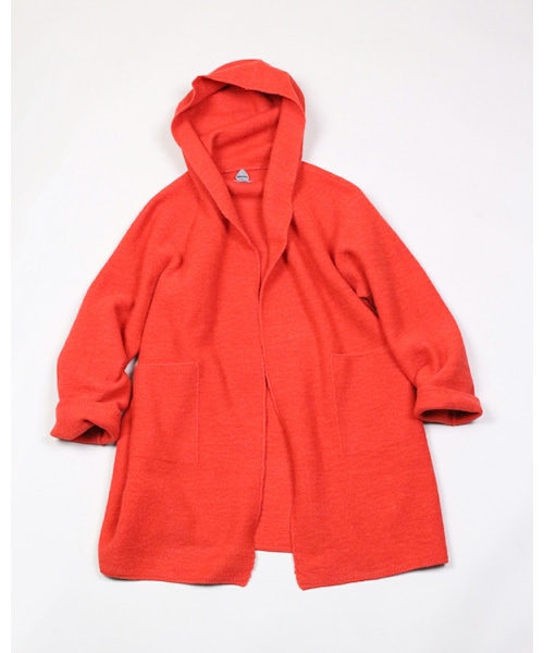 45R（フォーティファイブアール）の「ウールアルパカ縮絨フードコート