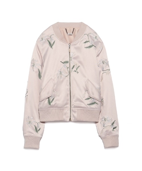 LILY BROWN（リリーブラウン）の「刺繍スカジャン（ブルゾン）」 - WEAR