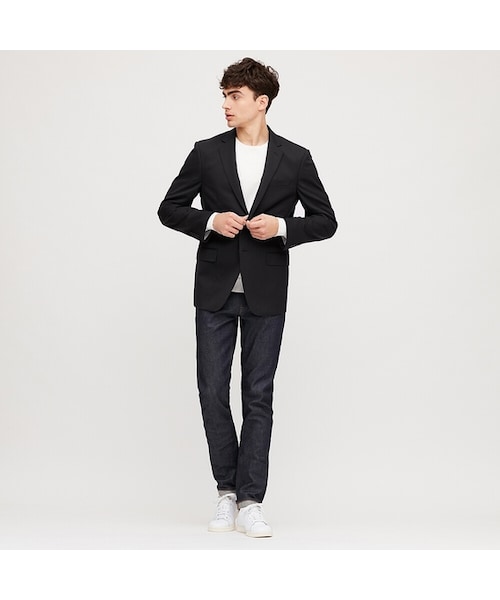 UNIQLO（ユニクロ）の「ストレッチウールスリムジャケット（その他