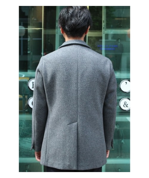 EDIFICE（エディフィス）の「100Sメルトン ショートチェスターコート