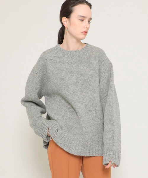 UNUSED（アンユーズド）の「【40%OFF】US1925ダメージニット（ニット