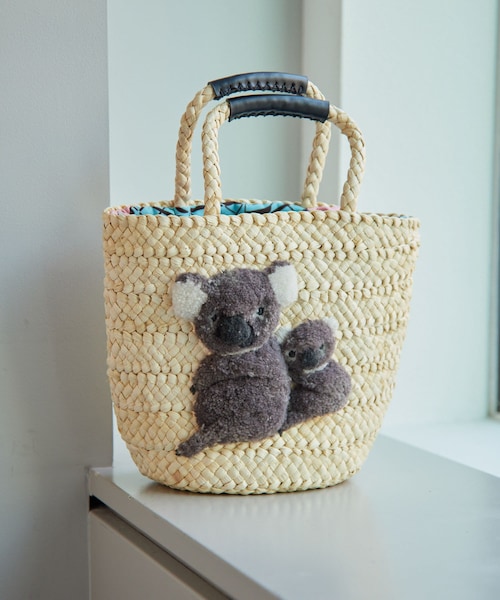 イアパピヨネ かごバッグ ナマケモノ 人気完売品】ear PAPILLONNER