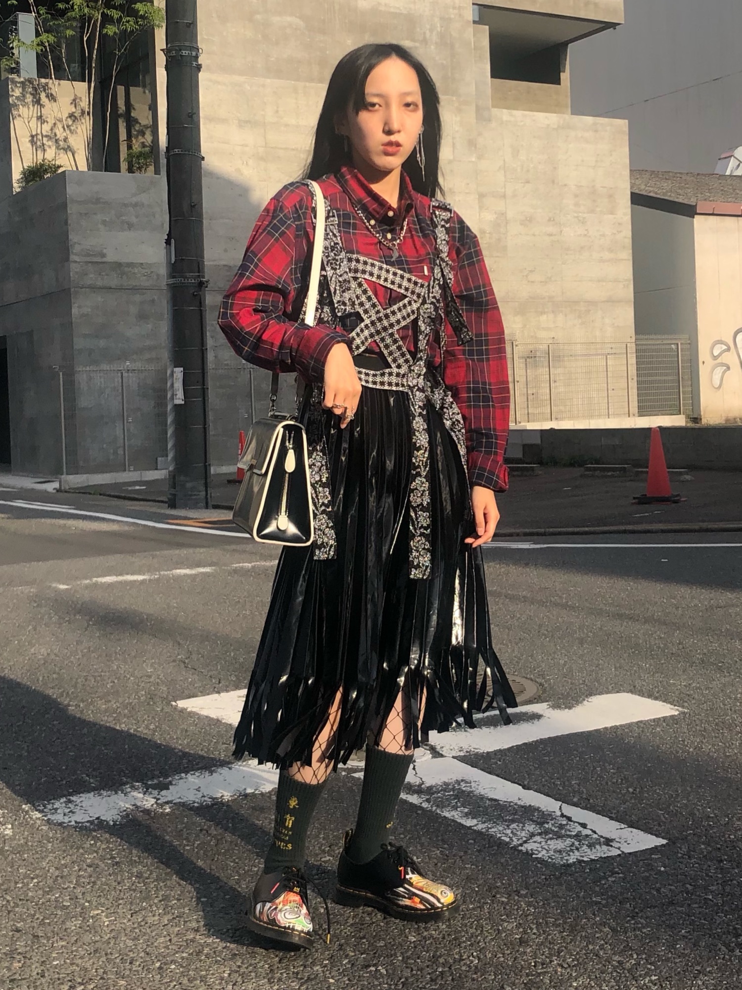 rurumu:（ルルムウ）の「rurumu:/ルルムウ/flower JQ knit harness