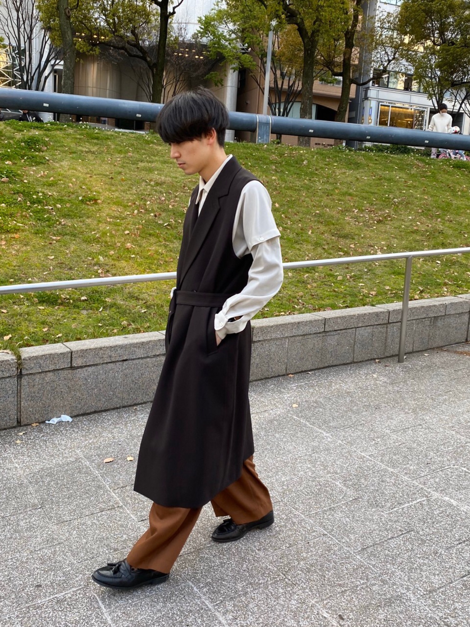 ETHOSENS（エトセンス）の「ETHOSENS ウールトレンチコート（トレンチ