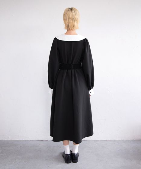 長袖パフスリーブワンピース[商品：PN25AW-017] - PUNYUS Online Store