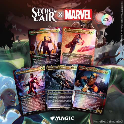 Marvel x Secret Lair Magic: The Gathering Cards Revealed | The