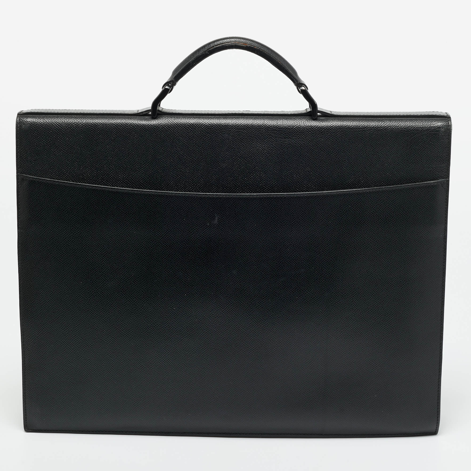 Burberry Black Leather and Nylon Laptop Bag Burberry | TLC