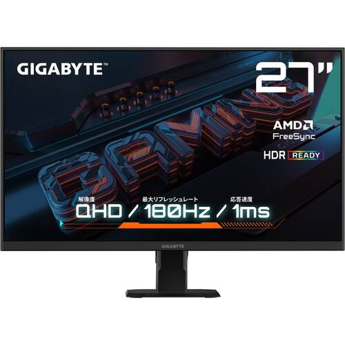 GIGABYTE ギガバイト GS27QA 27インチ ゲーミングモニター WQHD(QHD