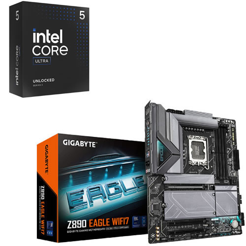 セット商品（intel + GIGABYTE） Core Ultra 5 245K + GIGABYTE Z890