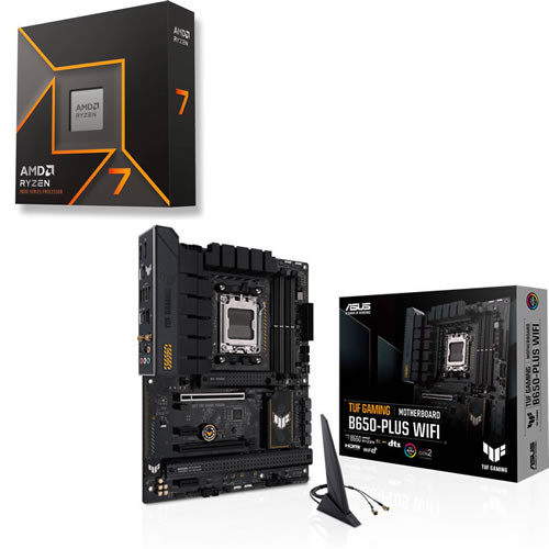 セット商品（AMD + ASUS） Ryzen 7 9700X + ASUS TUF GAMING B650-PLUS