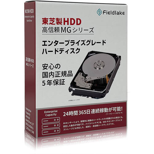 TOSHIBA 東芝 MG08ACA16TE/JP [3.5インチ内蔵HDD / 16TB / 7200rpm