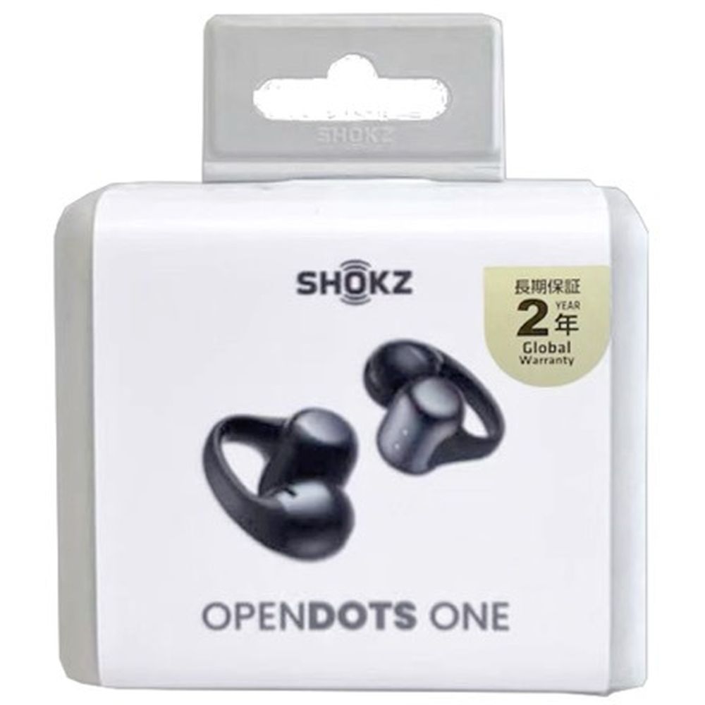Shokz ショックス OpenDots ONE - Black [SKZ-EP-000054] ながら聴き