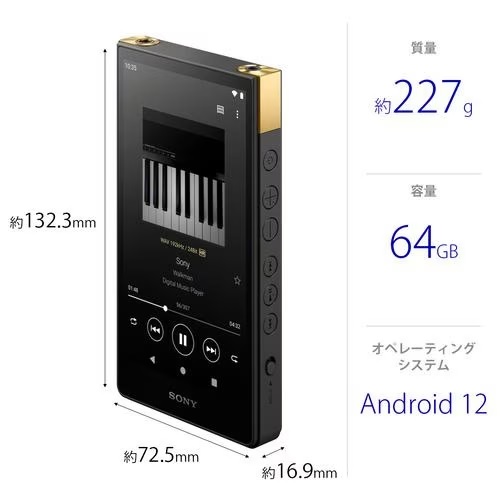 SONY ソニー ウォークマン ZXシリーズ 64GB NW-ZX300 : Bluetooth