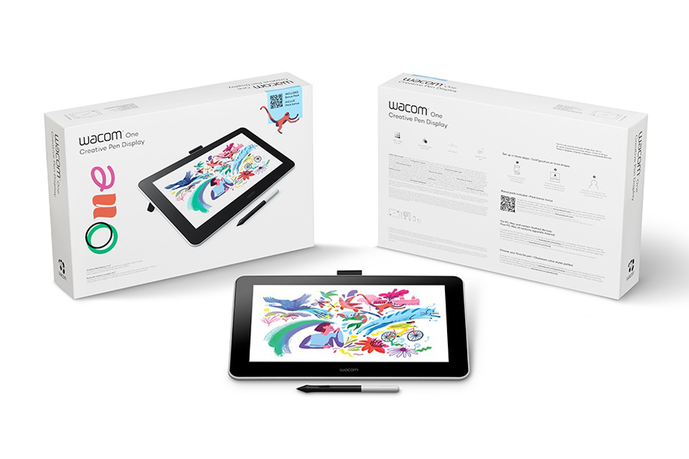 WACOM ワコム Wacom One [DTC133W0D] 13.3インチ フルHD 液晶ペン