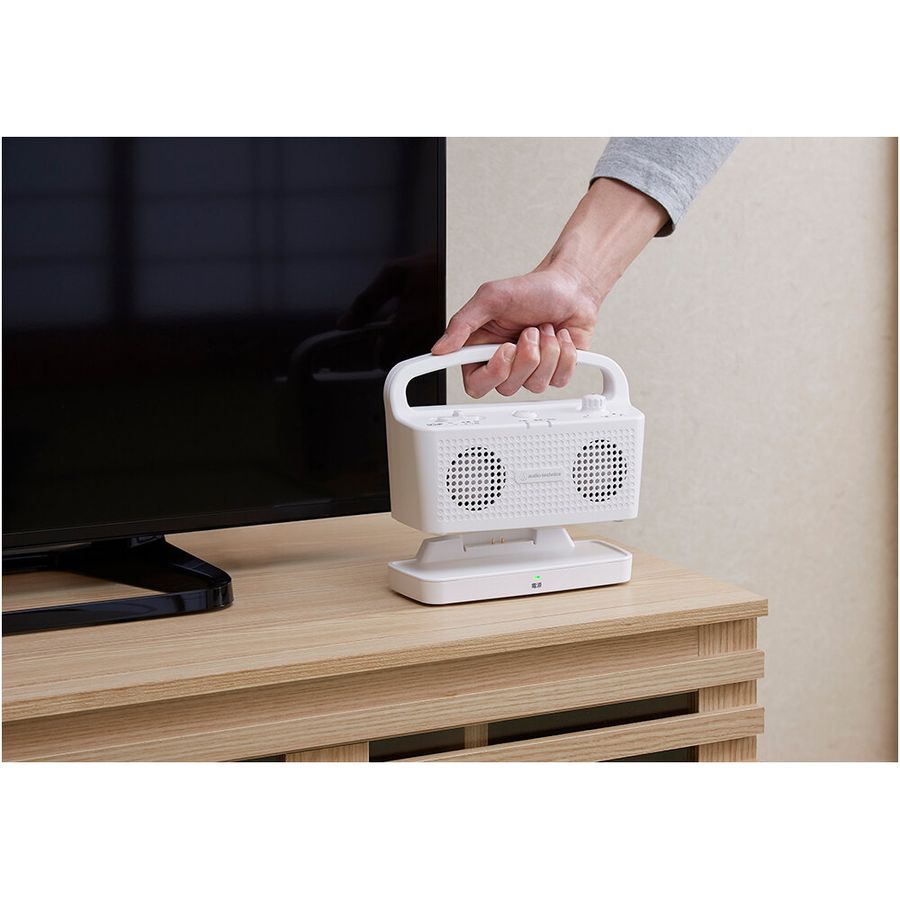 audio-technica オーディオテクニカ SOUND ASSIST AT-SP767XTV WH