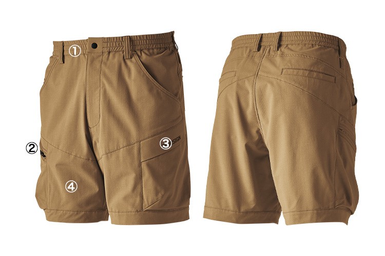 春夏用]TS4Dメンズニッカーズカーゴハーフパンツ[男性用](08-50345