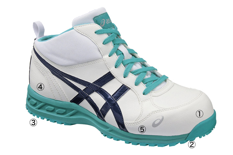 在庫限り】アシックス 安全シューズ ウィンジョブ(18-FIS35L