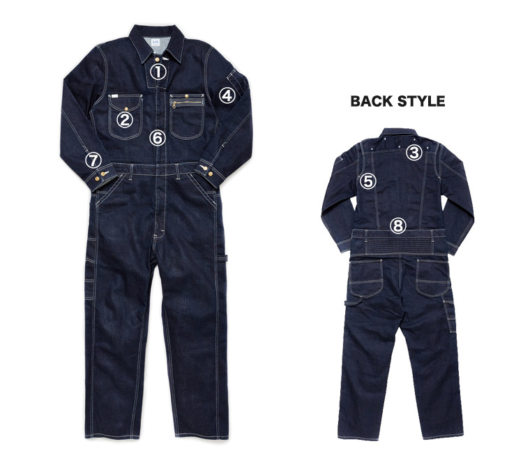 在庫限り】[通年]Leeユニオンオール[長袖ツナギ](34-LWU39001) | 株式