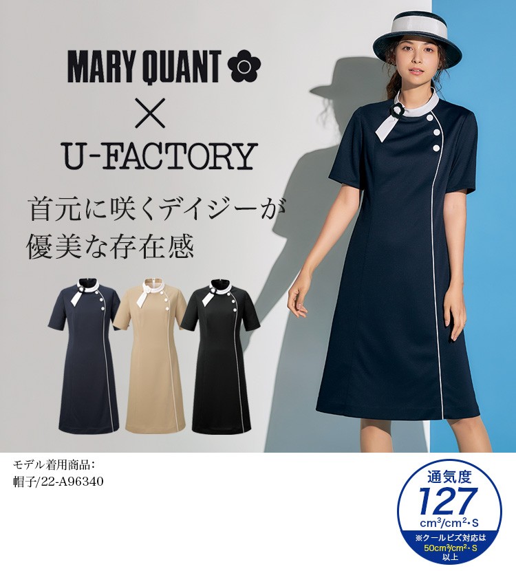 通年]MARY QUANT ワンピース[ニット/防シワ/吸汗速乾](22-M53231