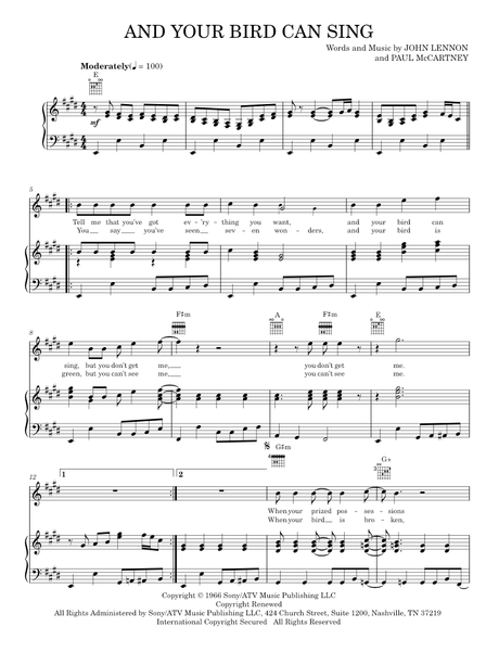 Discover The Beatles Complete Scores by the Beatles on MuseScore