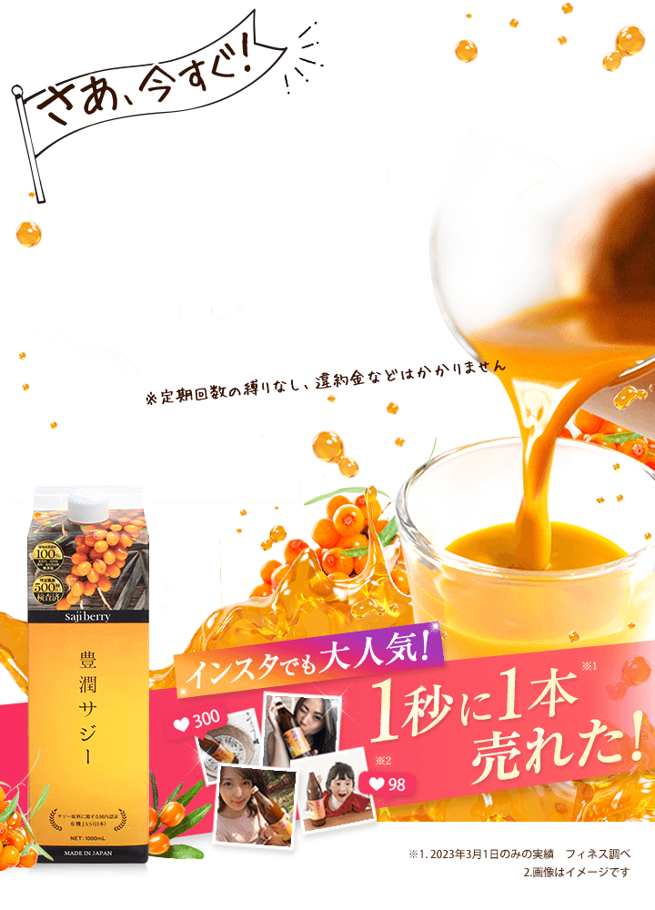 豊潤サジーについて ｜ サジーのフィネス