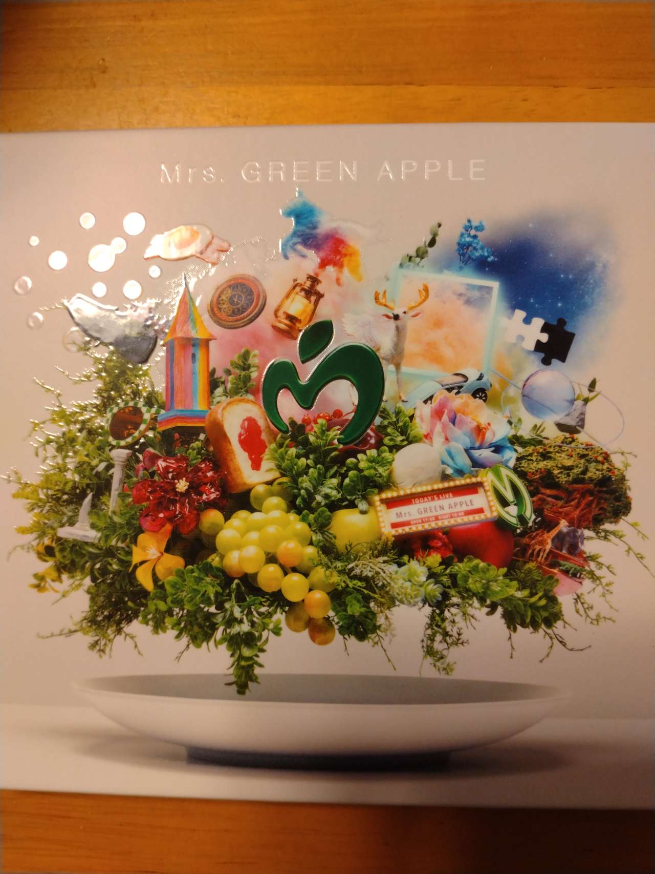 Mrs. GREEN APPLE 【B賞】サインデータ入りアナザーCDジャケット Mrs