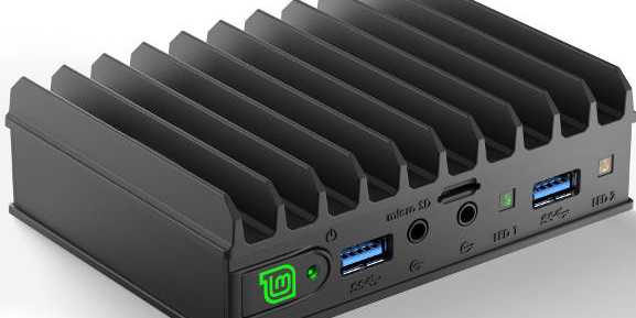 Fanless quad-core 'brick' computer runs Linux Mint | Elektor Magazine