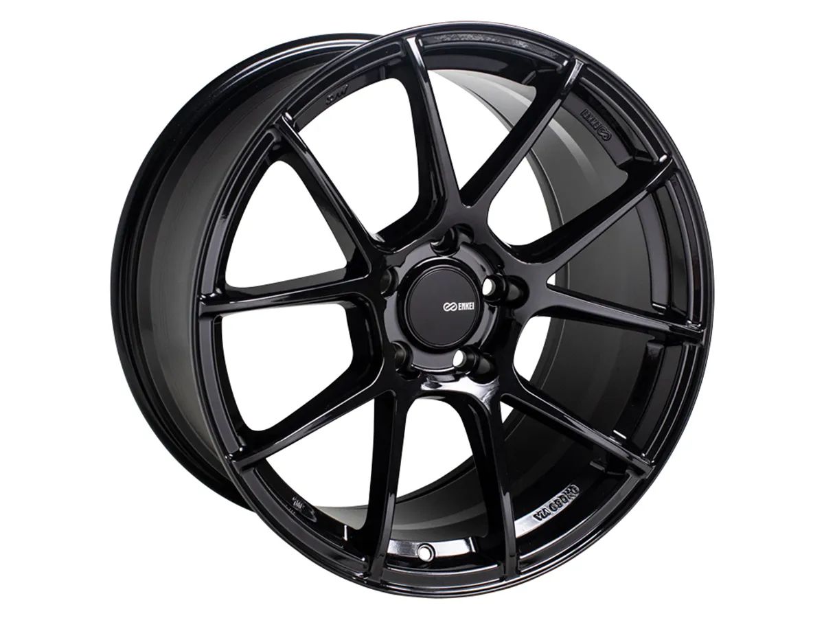 Enkei TSV Tuning Series Wheels - Single - Gloss Black