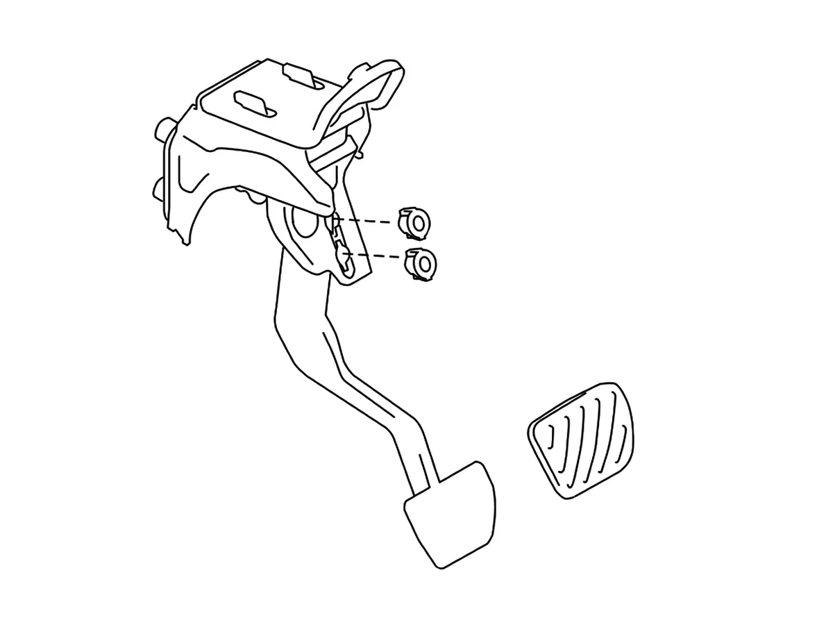 OEM '17+ Nissan Armada / QX Brake Pedal Assembly