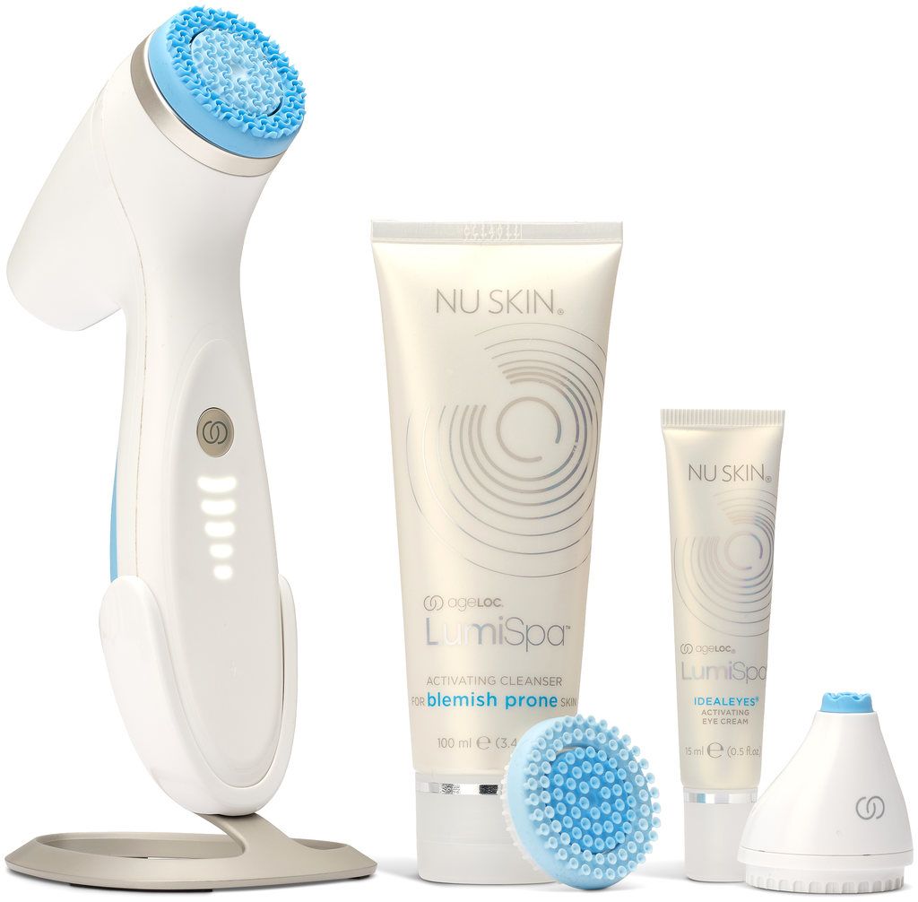 Nu Skin ageLOC LumiSpa iO Beauty Device Skincare Kit | BellAffair.com