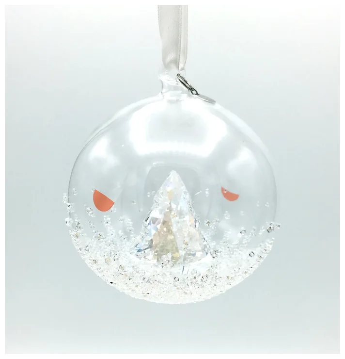 Swarovski Crystal Ball Ornament, 2013 Annual Edition. For Sale at