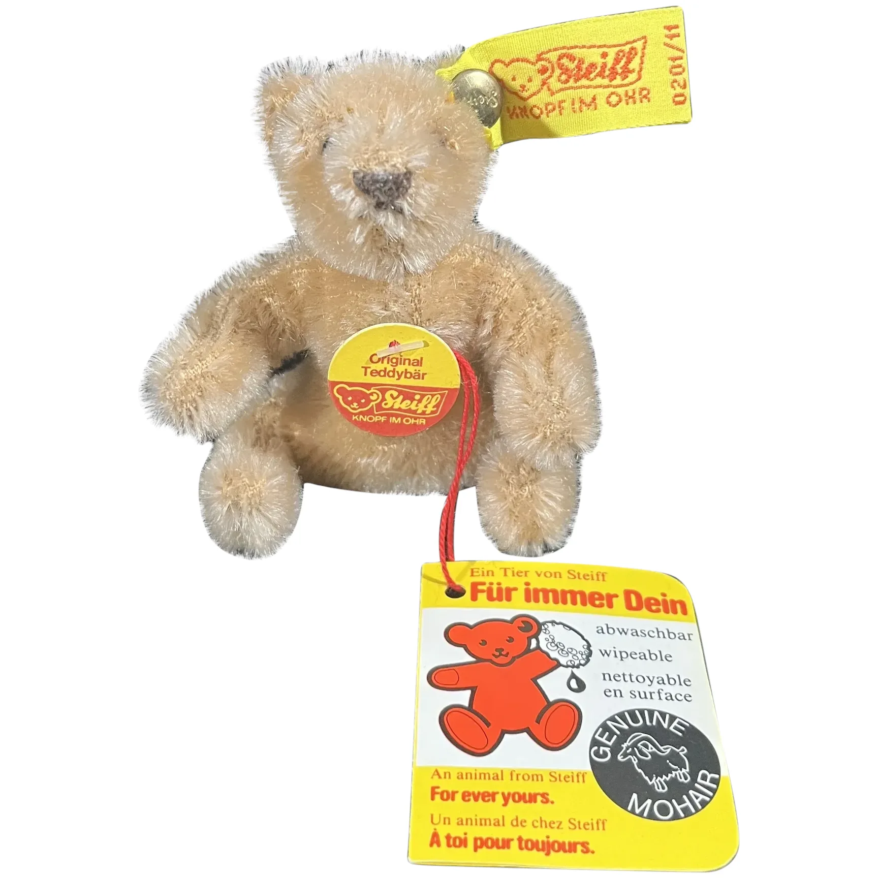 Vintage Mini Steiff Original Teddybear 0201/11. For Sale at Ruby Lane