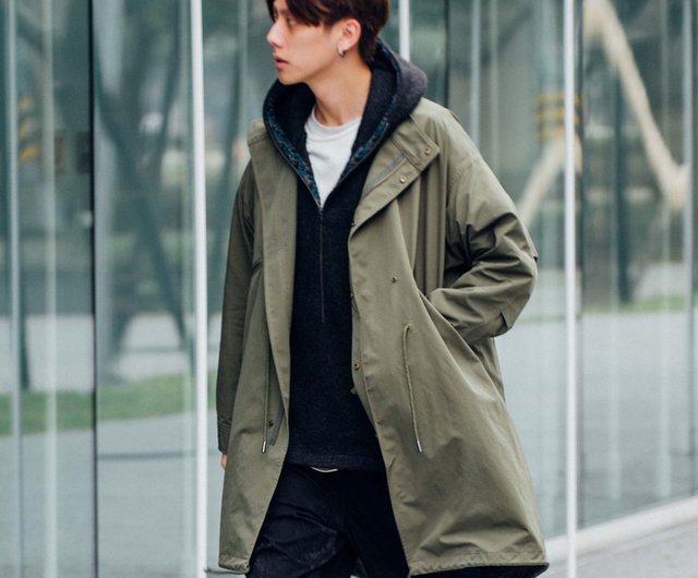 台湾 ワタリガラス-M65 Parkaミリタリーコート MACHISMO / マチスモ