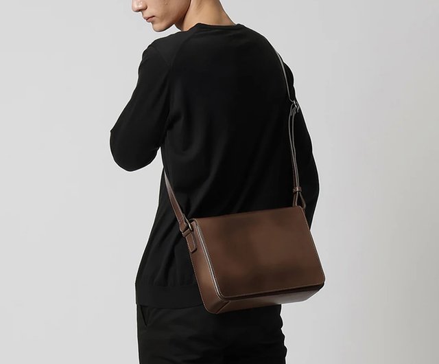 台湾 アンティーク B5 ショルダーバッグ - レトロモカ motherhouse-tw